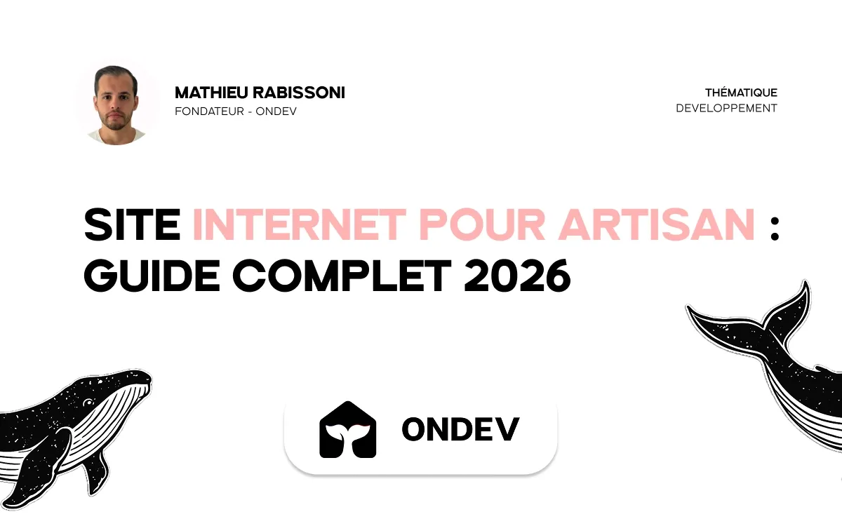 Site internet pour artisan : guide complet 2026