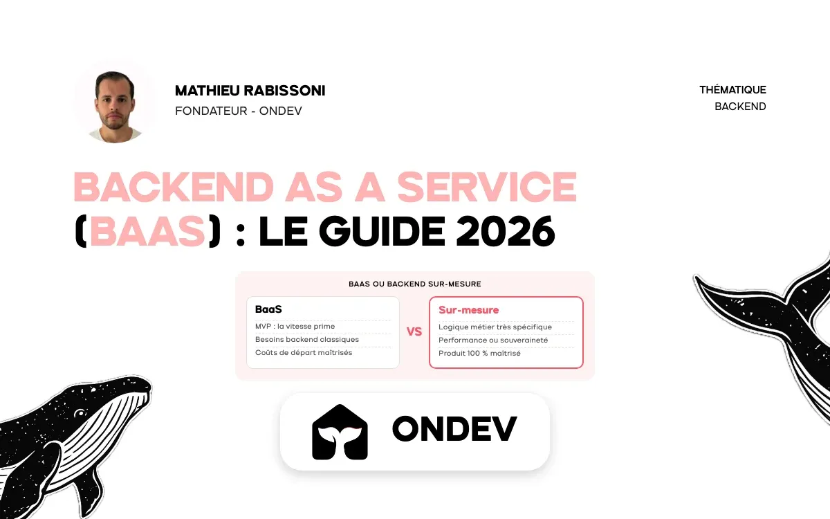 Backend as a Service (BaaS) : le guide 2026
