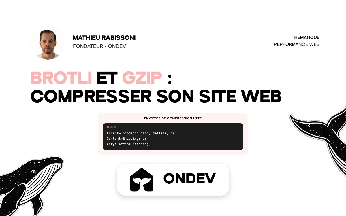 Brotli et gzip : compresser son site web