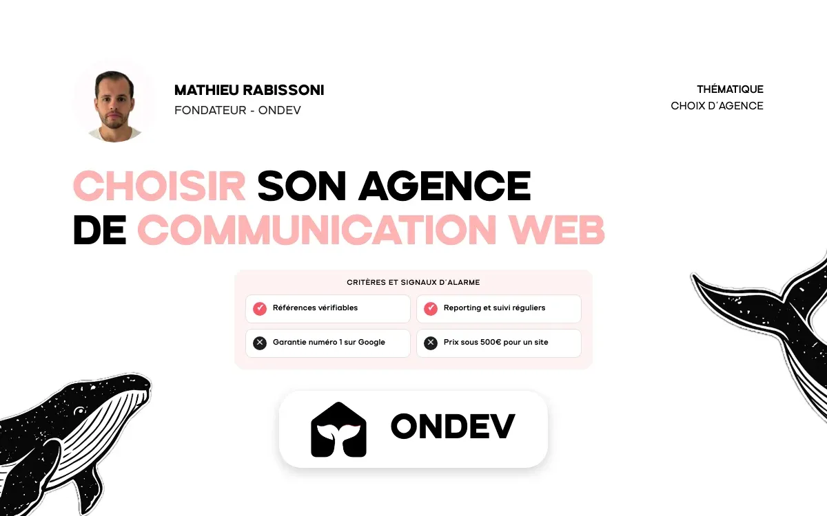Choisir son agence de communication web