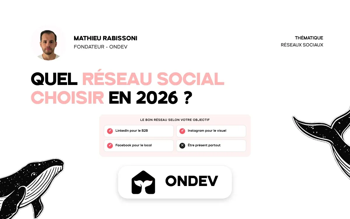 Quel réseau social choisir en 2026 ?