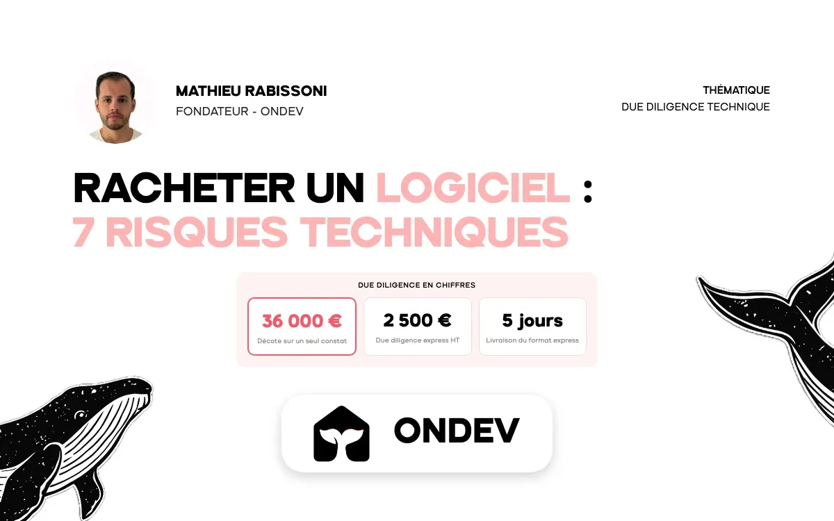 Racheter un logiciel : 7 risques techniques