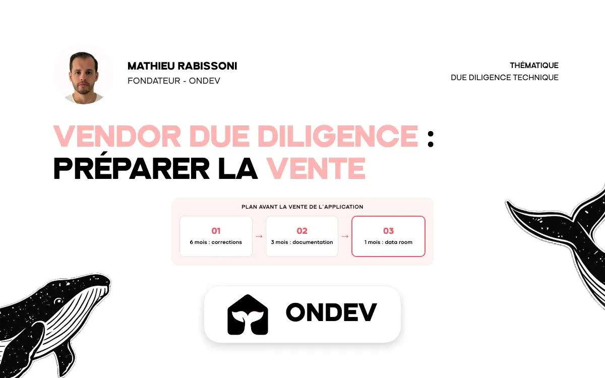 Vendor due diligence : préparer la vente