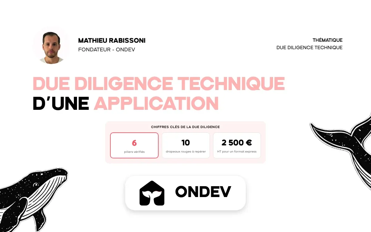 Due diligence technique d'une application