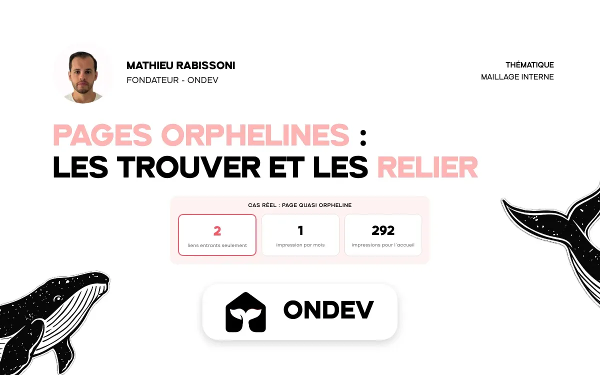 Pages orphelines : les trouver et les relier