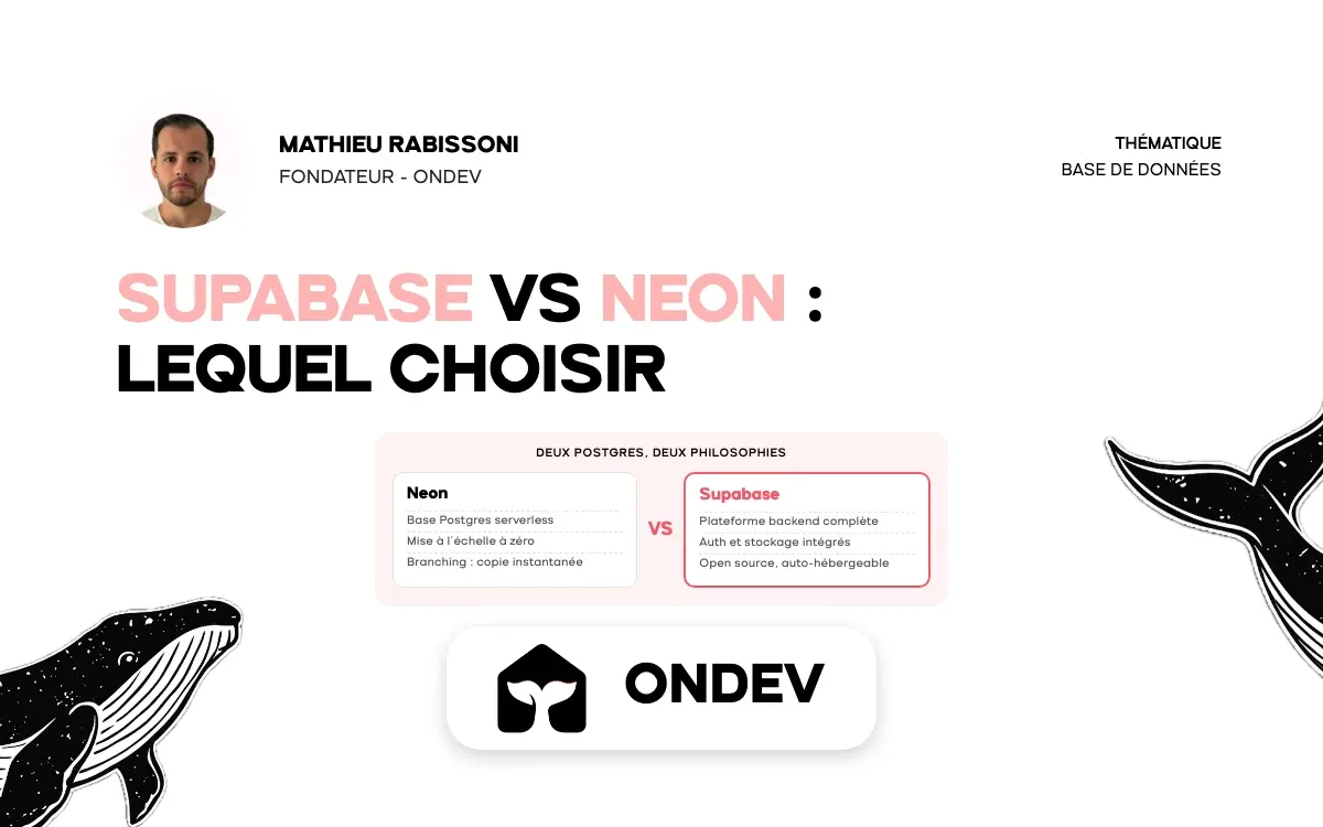 Supabase vs Neon : lequel choisir